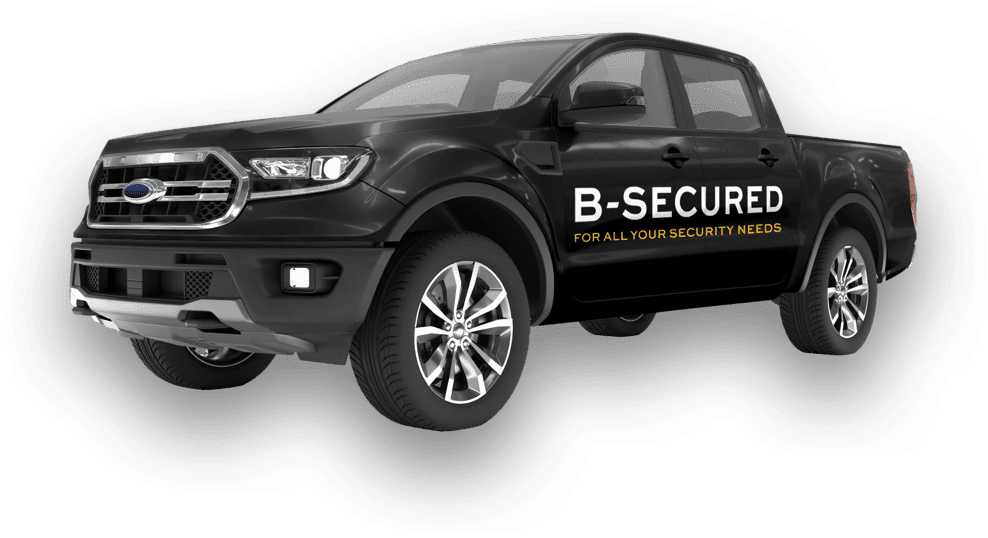 B-Secured vehicle for event security.